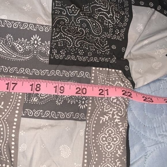 Original Use Patchwork Hooded Jacket M - Picture 7 of 8